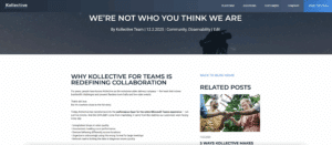 Use case blog screenshot
